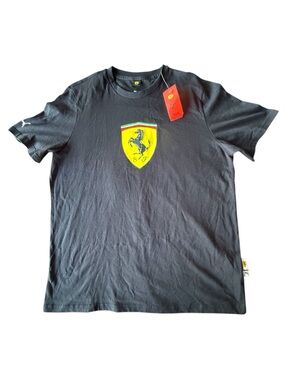 Puma X Ferrari Big Shield Shirt, XL